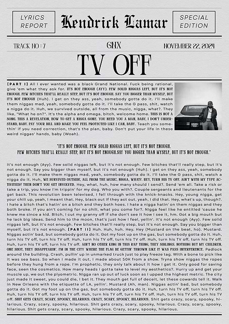 Kendrick Lamar / platina