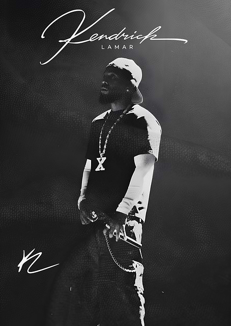 Kendrick Lamar Portrait / PLATINA