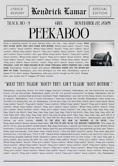 Kendrick Lamar / platina