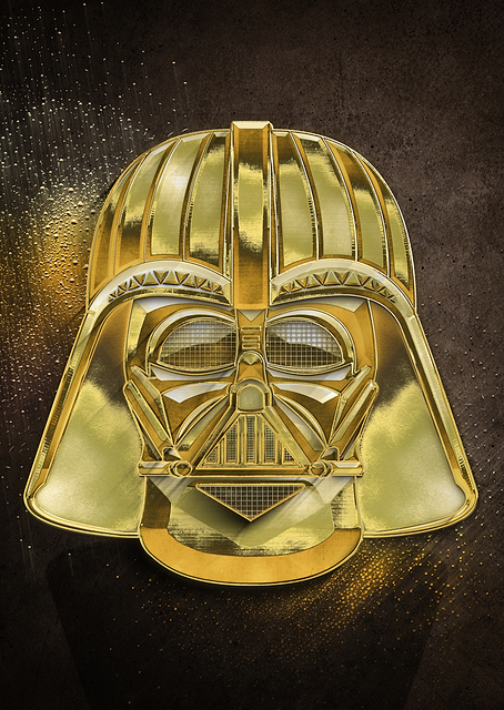 Golden Darth Vader / PLATINA