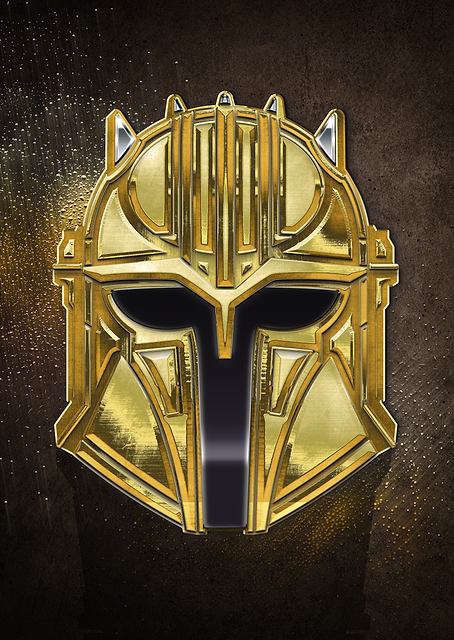 Gilded Gold Helmet / PLATINA