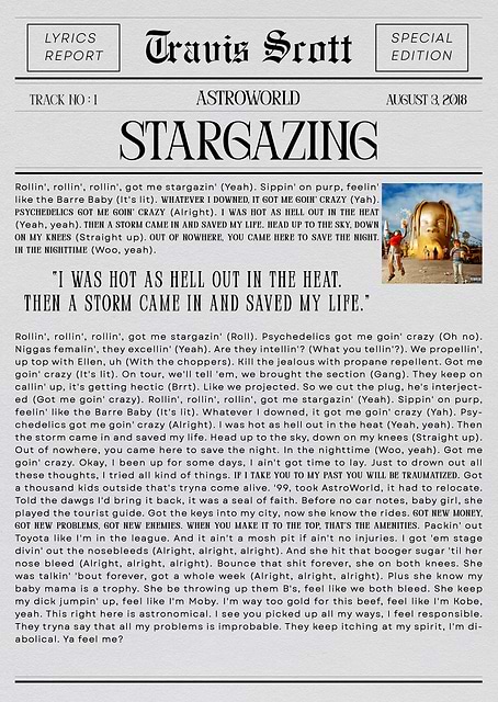 Travis Scott / platina