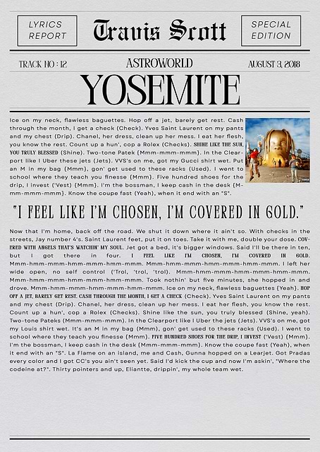 Travis Scott / platina