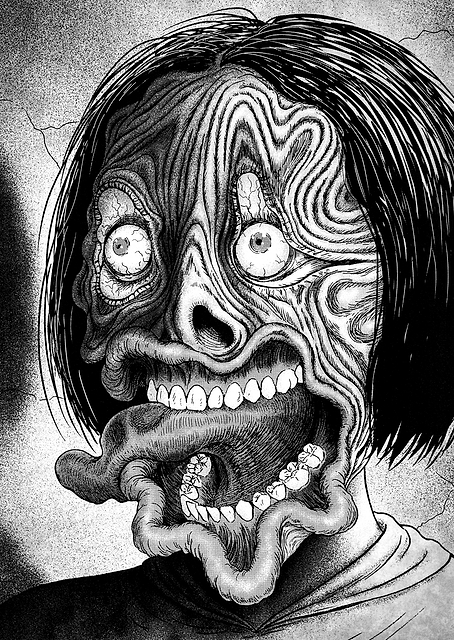 Junji Ito's Distorted Visage / PLATINA
