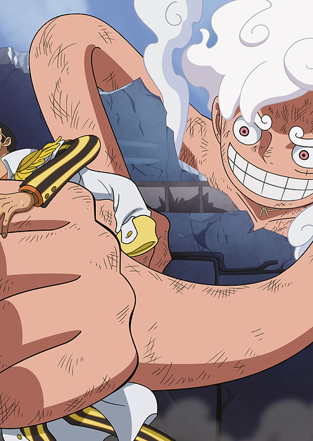 Egghead Gear 5 Luffy vs Admiral Kizaru / PLATINA