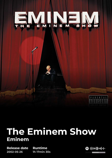Eminem - The Eminem Show Album Cover / platina