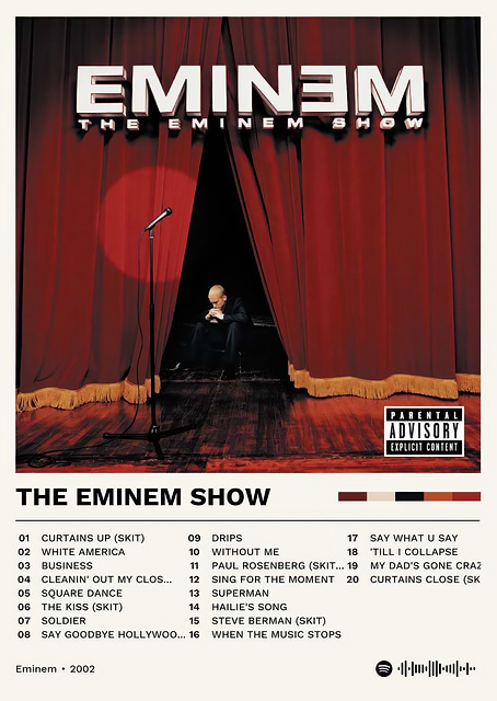 Eminem - The Eminem Show Album / platina
