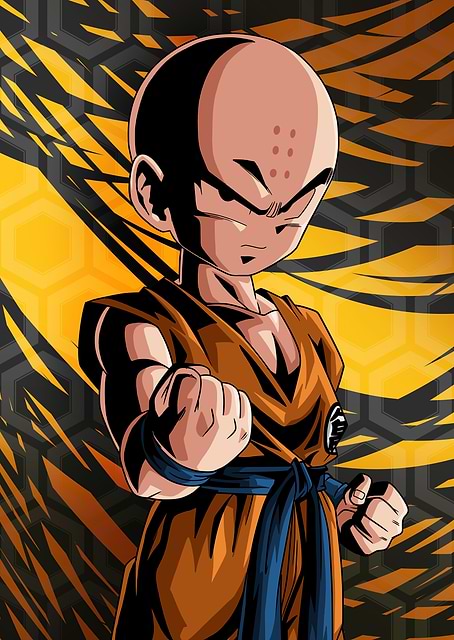 Krillin: Portrait / platina