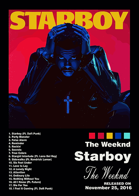 The Weeknd - Star / platina