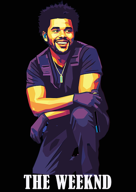 The Weeknd Portrait / platina