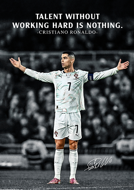 Cristiano Ronaldo: Talent and Hard Work / PLATINA