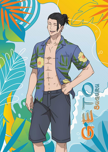 Suguru Geto Summer Time / platina