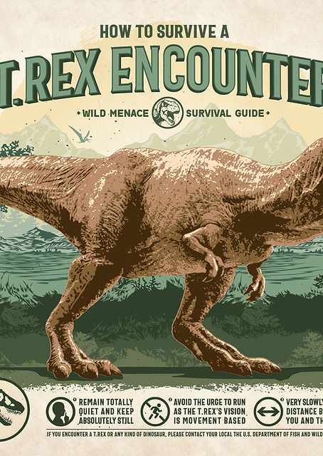 T-Rex encounter / PLATINA