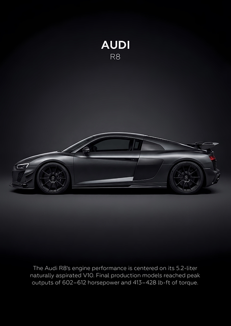 Audi R8 Car / PLATINA