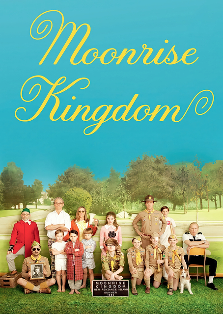 Moonrise Kingdom Poster / platina