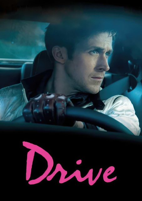 Ryan Gosling in Drive / platina
