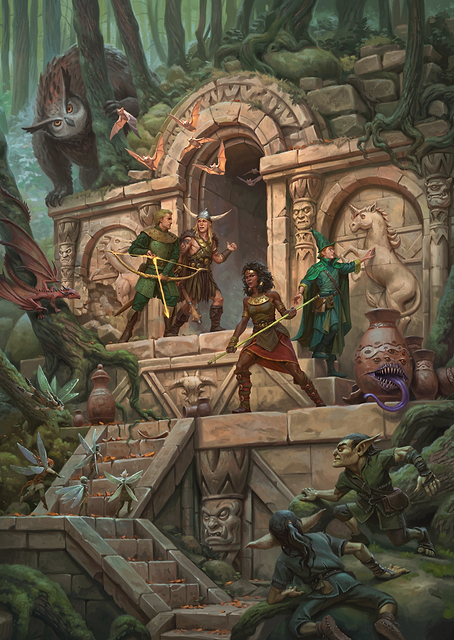 Forgotten Realms D&D Cartoon Chapter Opener 2 / PLATINA
