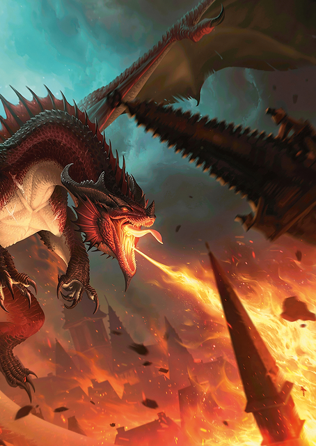 Ancient Red Dragon / PLATINA