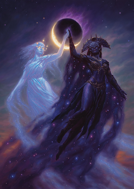 Shar and Selune / PLATINA