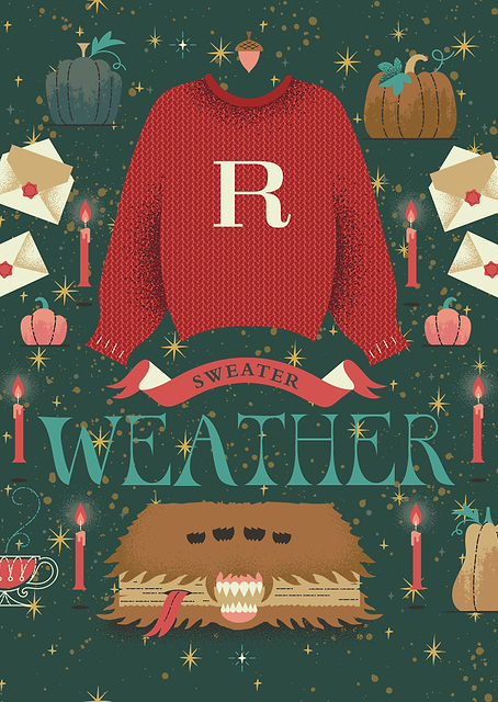 Cozy Weather in the Wizarding World / PLATINA
