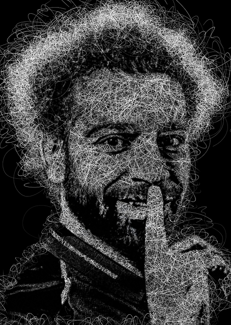 Mohamed Salah Portrait / PLATINA