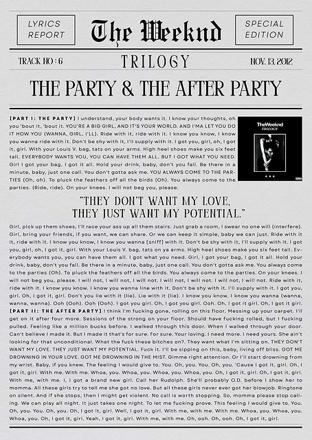 The Weeknd The Party & The After Party / platina