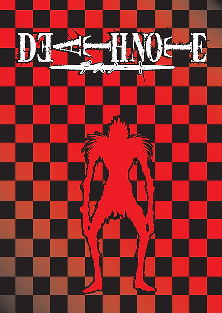 Death Note: Ryuk Silhouette / platina