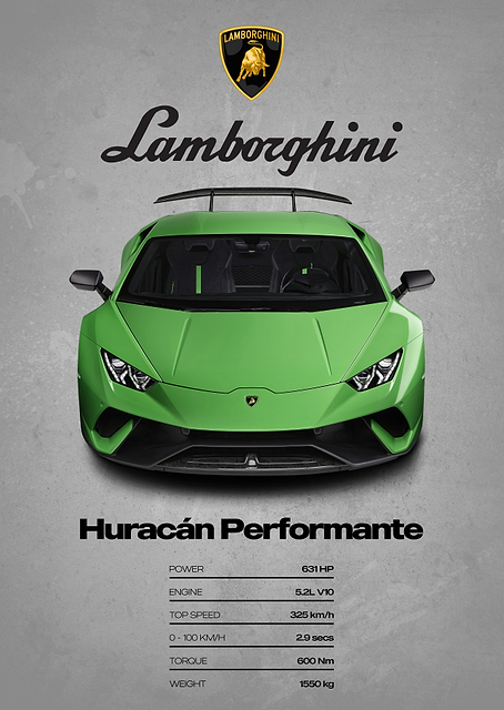 Lamborghini Huracan Performante / PLATINA