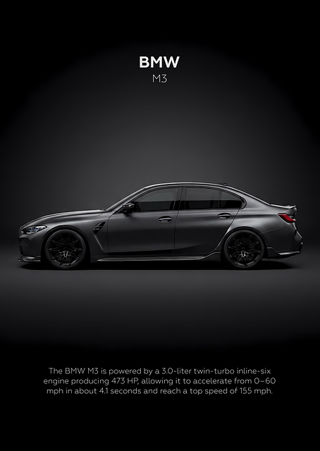 BMW M3 Car / PLATINA