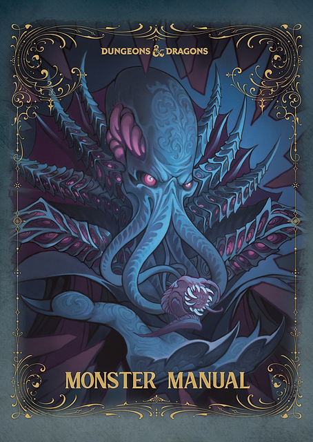 Dungeons & Dragons: Monster Manual Alt Cover / PLATINA