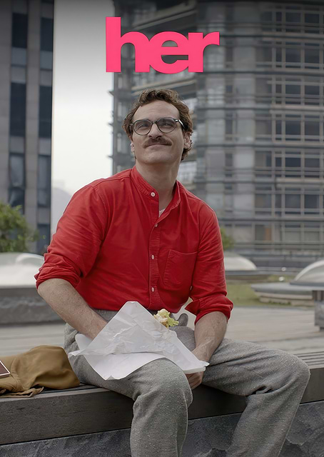 Her Movie Poster / platina