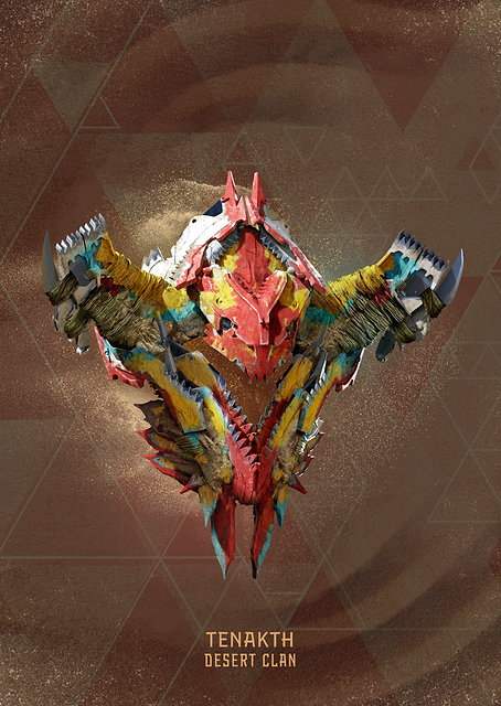 Horizon Forbidden West: Desert Clan Crest / PLATINA