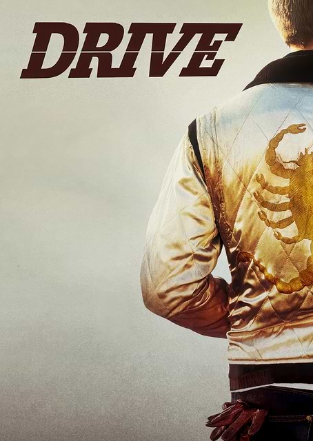 Drive Movie Poster with Scorpion Jacket / platina