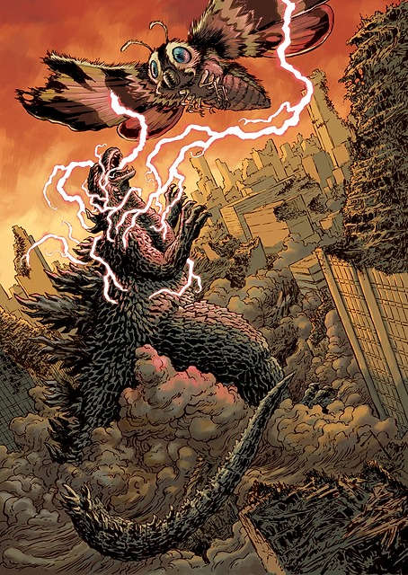 Godzilla vs. Mothra: Clash of Titans / PLATINA