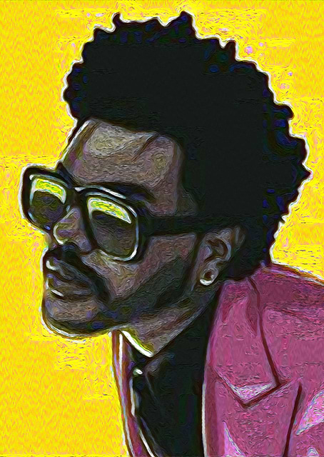 The Weeknd Portrait / platina