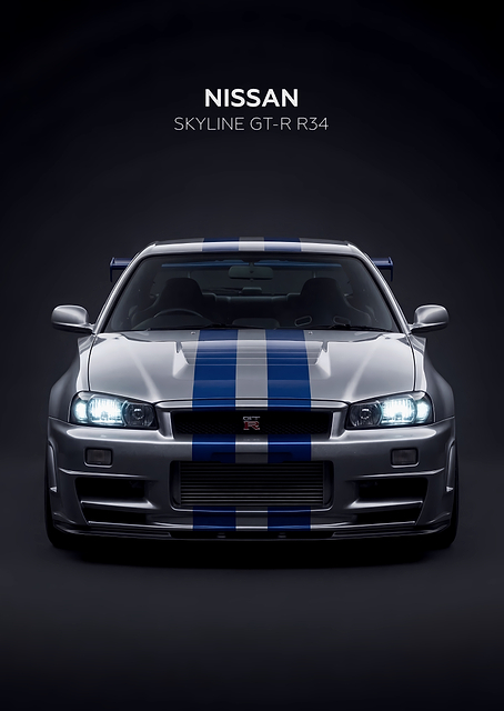 Nissan Skyline GT-R R34 / PLATINA