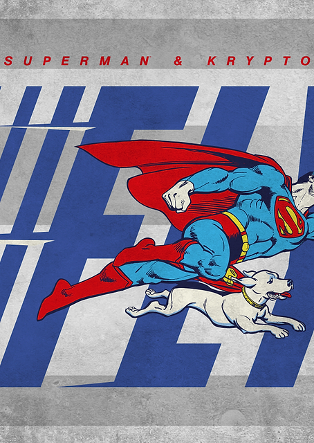 Superman and Krypto: Iconic Flight / PLATINA