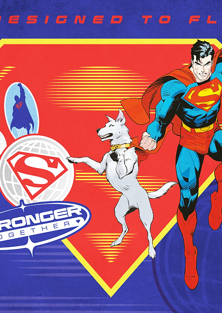 Man of Steel and Superdog Soar / PLATINA