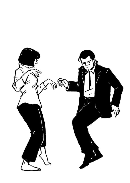 Pulp Fiction Dance Scene / platina