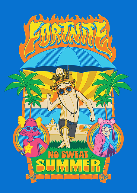 Fortnite's No Sweat Summer Celebration / PLATINA