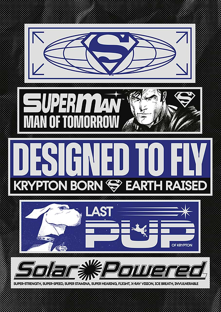 Superman Legacy: Iconic Badges / platina