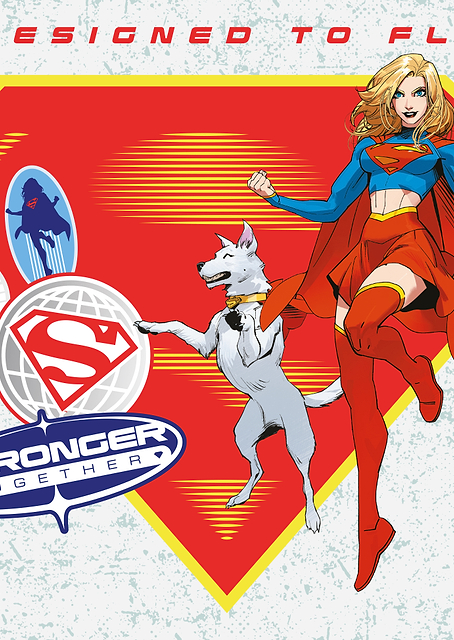 Supergirl and Krypto: Designed to Fly / PLATINA