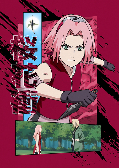 Sakura Haruno: Cherry Blossom Resolve / platina