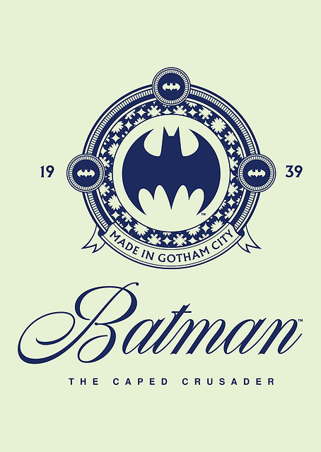 Gotham's Legacy: The Caped Crusader Emblem / PLATINA