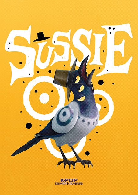 Sussie: The Six-Eyed Magpie / PLATINA