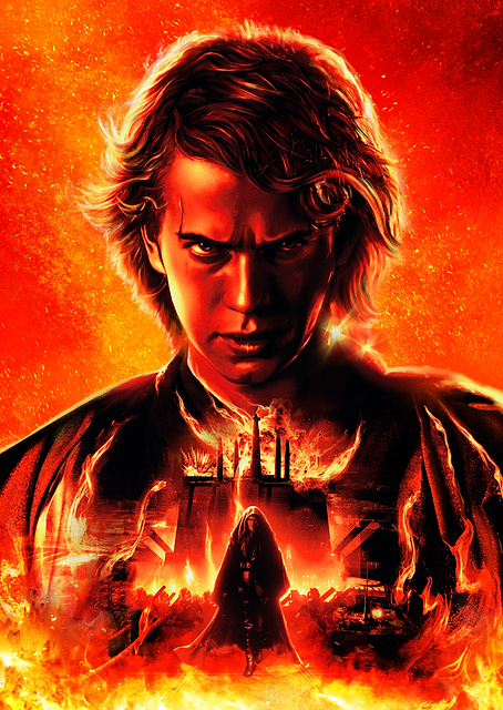 Anakin's Fiery Descent into Darkness / PLATINA