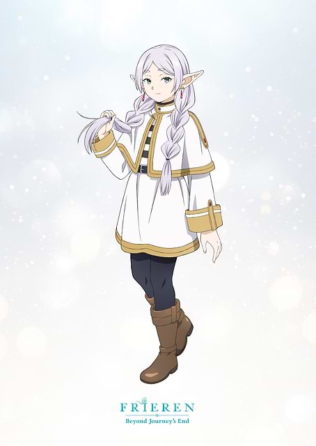 Frieren: Elven Mage's Gentle Gaze / PLATINA