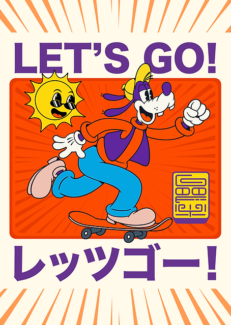 Skater Goofy Let's Go! / PLATINA