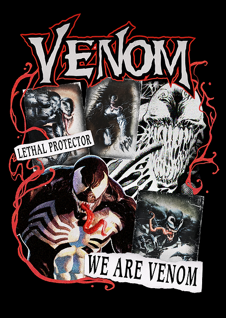 Venom: Lethal Protector Collage / PLATINA