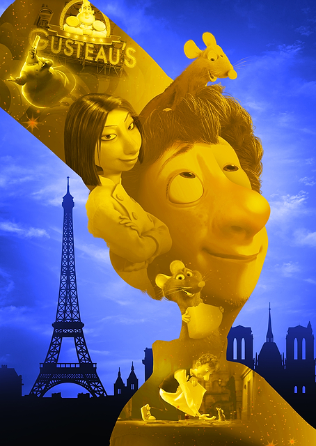 Ratatouille - Double Exposure / PLATINA